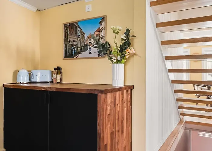 Nyaraló Dinbnb Homes I Bergen's #1 I Jacuzzi & Fireplace & Balcony