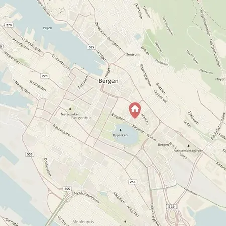 Dinbnb Homes I Bergen's #1 I Jacuzzi & Fireplace & Balcony Semesterbostad