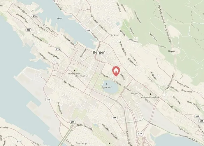 Dinbnb Homes I Bergen's #1 I Jacuzzi & Fireplace & Balcony Vakantiehuis