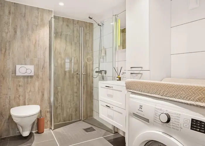 Dinbnb Homes I Bergen's #1 I Jacuzzi & Fireplace & Balcony Dom wakacyjny *